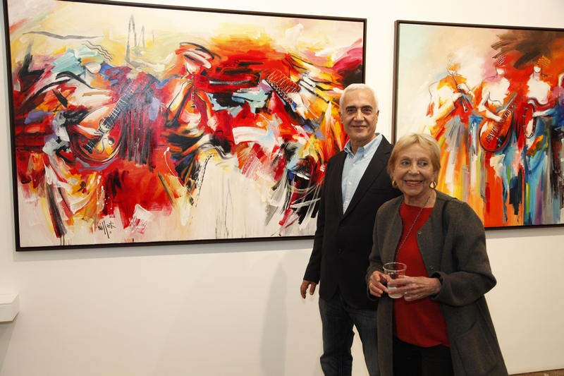 Missak Terzian, Ambassador of Joy in his Informal Paintings